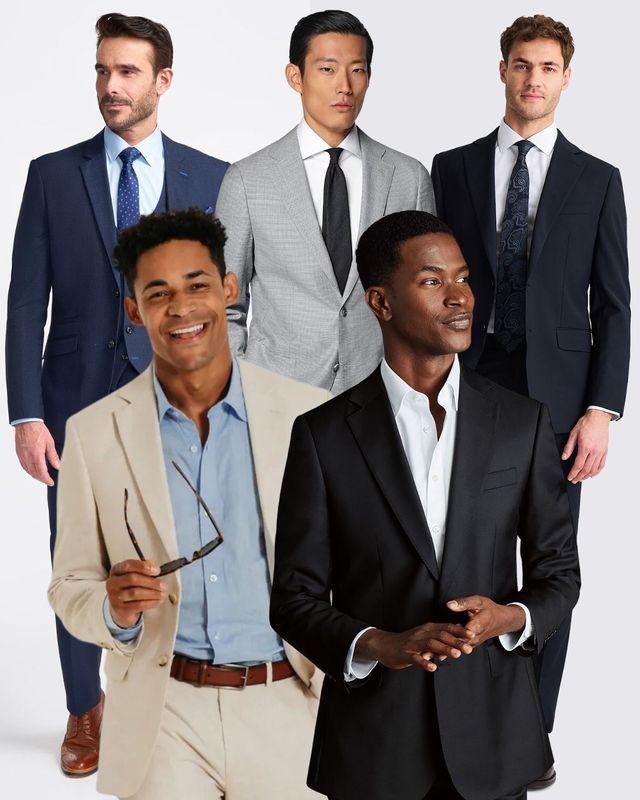 Best father of the bride suits for weddings to shop from Moss, Dobell, Hawes & Curtis, and more. 