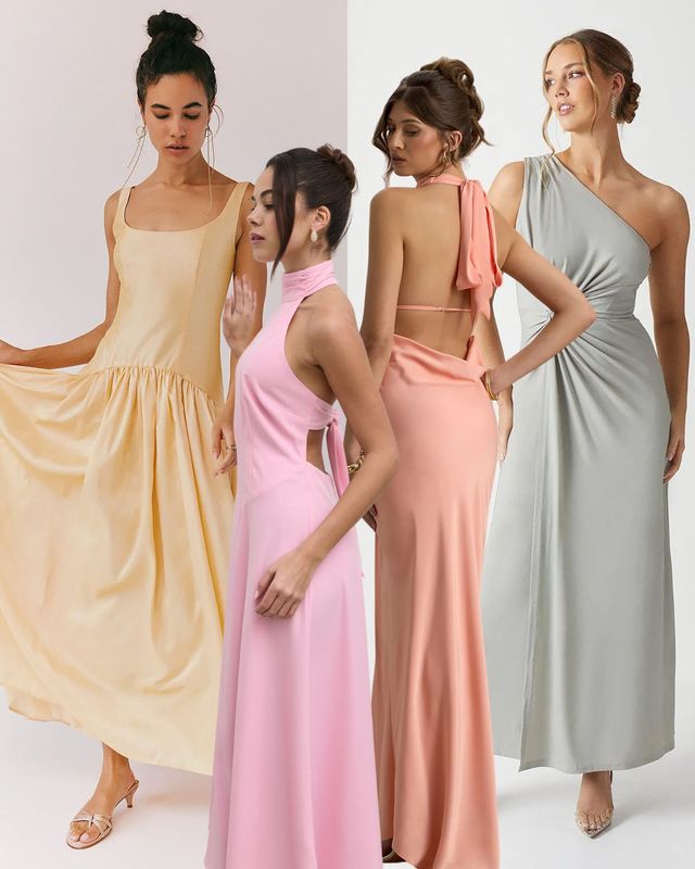 Best summer bridesmaid dresses to shop on the high street from Pretty Lavish, Free People, Club L London, and Debenhams.