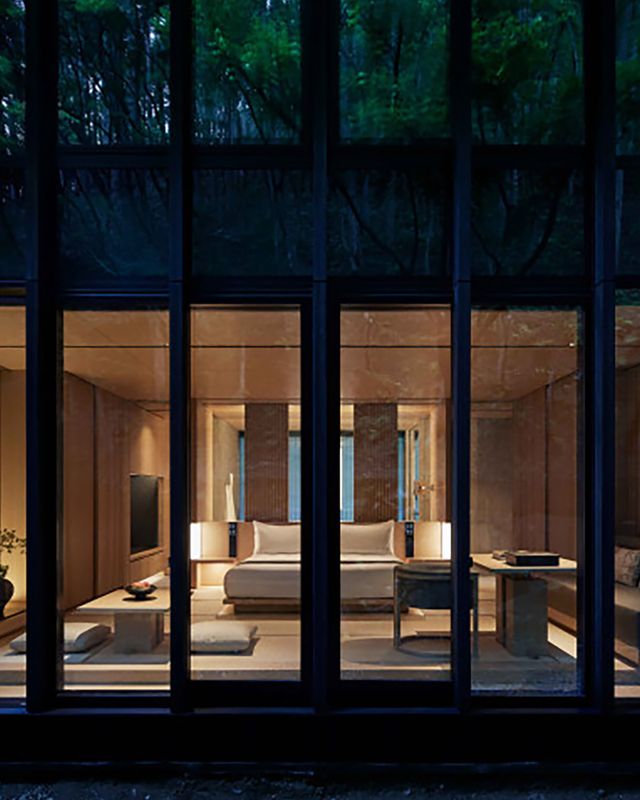 Aman Kyoto, luxury autumn honeymoon hotel idea in Japan