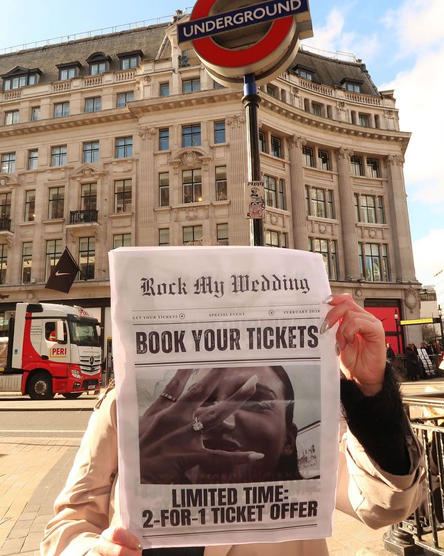 The Standard London Rock My Wedding Showcase