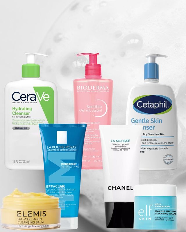 Edit of the best face cleansers for brides