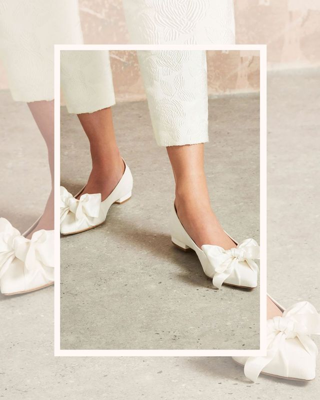 The best flat wedding shoes for brides to shop in 2025, from Emmy London, Jimmy Choo, Mango and more.