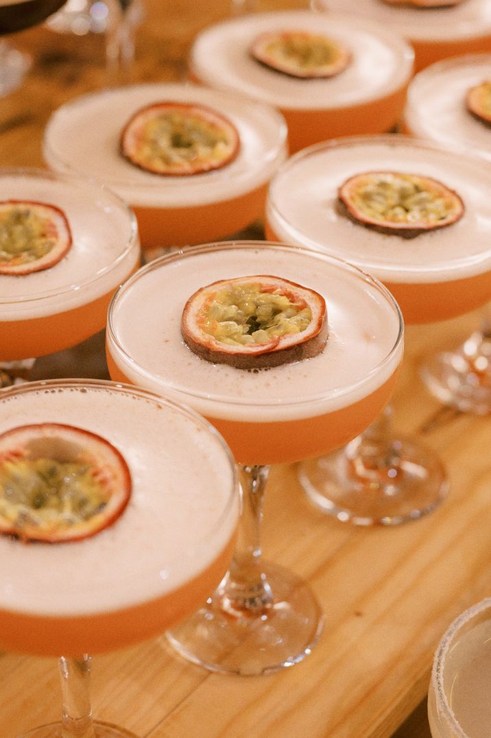 Best cocktail bars in London with passionfruit pornstar martinis 