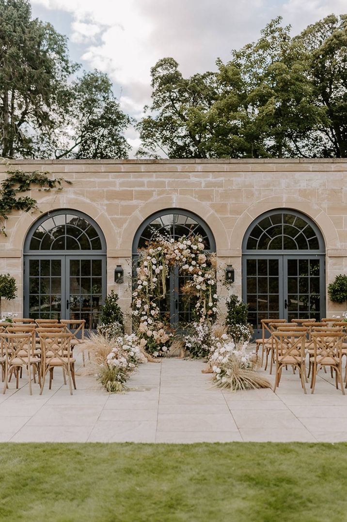 The front of Fig House at Middleton Lodge Estate, unusual wedding venues