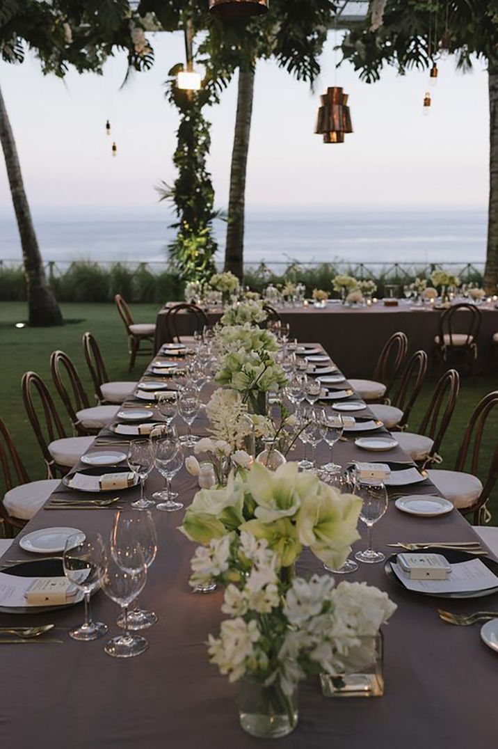 bali wedding table decor Thierry Joubert photography