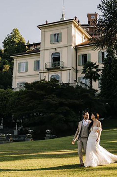 Tenuta Savoca - wedding venue in Italy - couple walking on venue grounds - by Mcara Photography