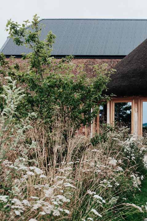 Exterior shot of Brickhouse Vineyard wedding venue - one of the most Instagrammable wedding venues 