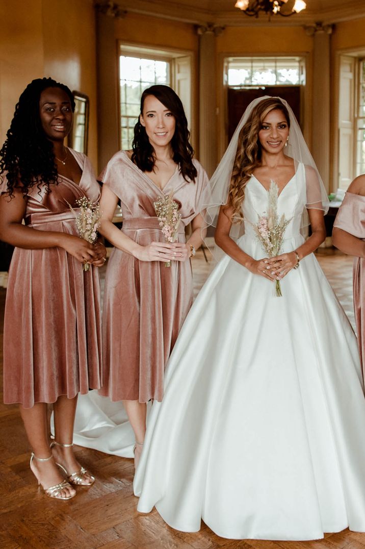 44 Midi Bridesmaid Dresses Inspiration in Every Colour