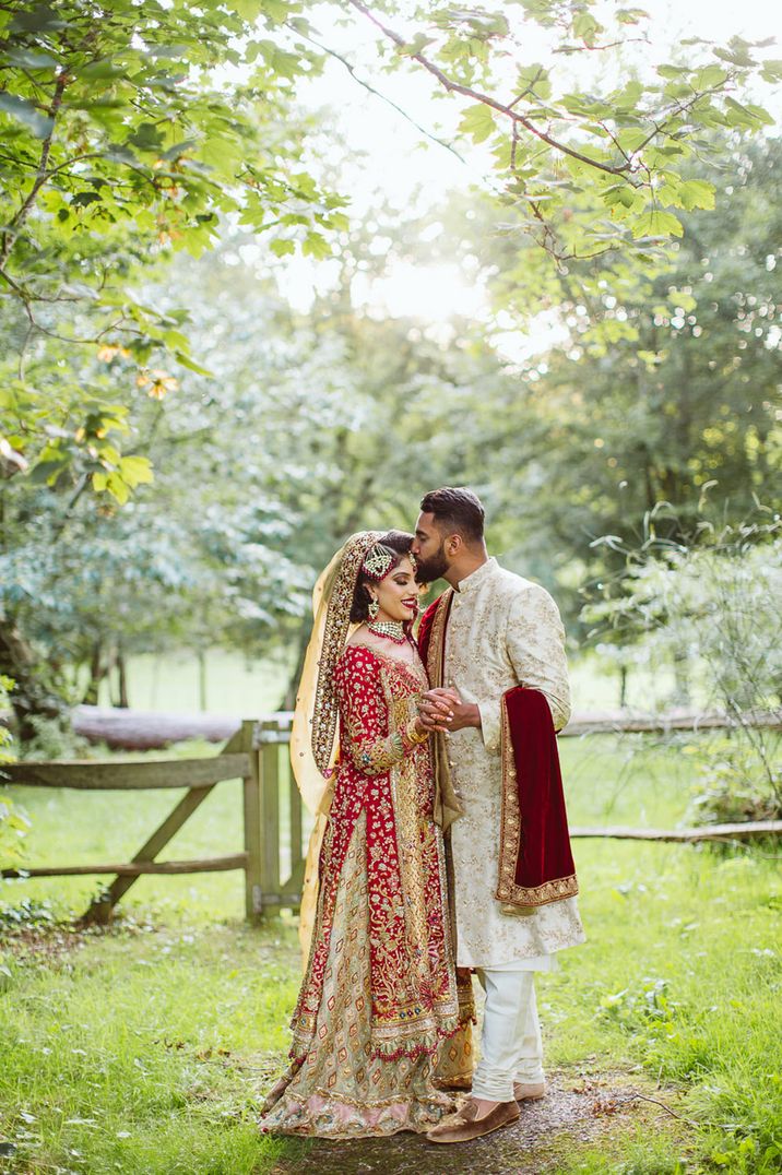 Muslim wedding at Painshill Park in Surrey, a filming location in the Netflix show, Bridgerton 