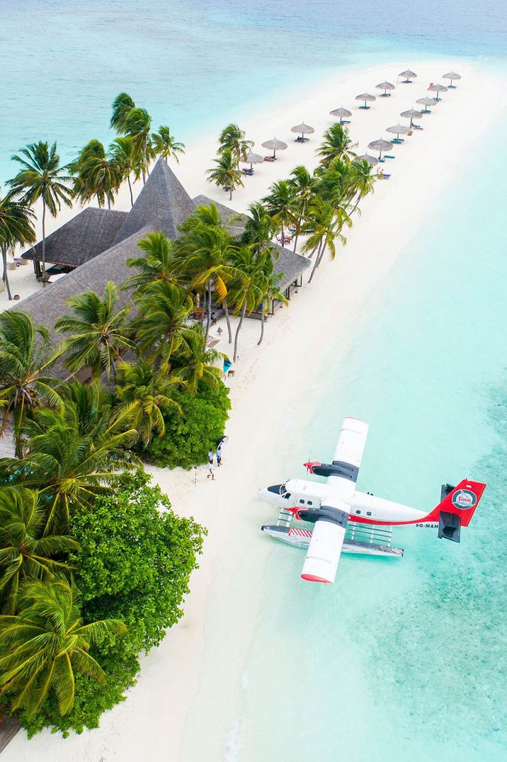 shifaaz shamoon sea plane honeymoon unsplash