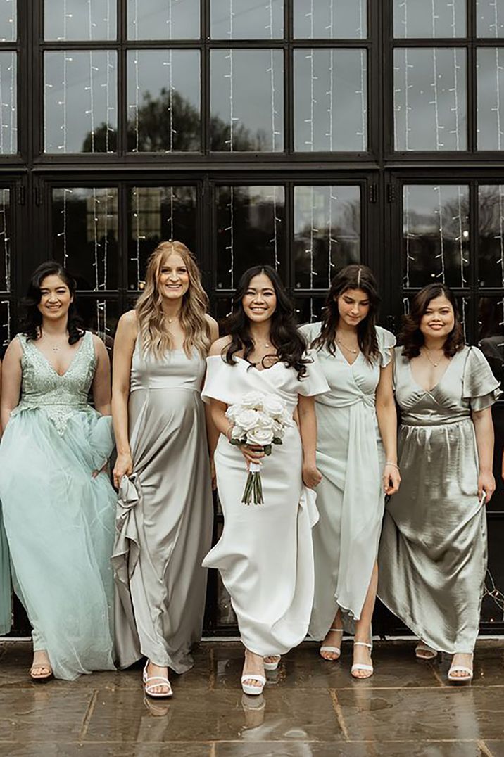 bridal-party-in-sage-green-bridesmaid-dresses