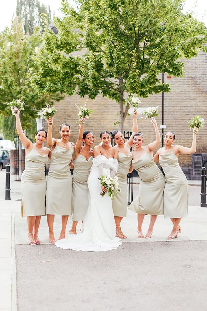 bridal-party-in-sage-green-bridesmaid-dresses