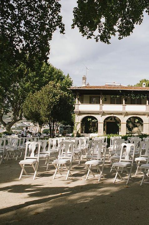 portugal vineyard wedding venue outdoor ceremony seating