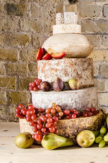 Neals Yard Dairy Cheese Tower For Wedding