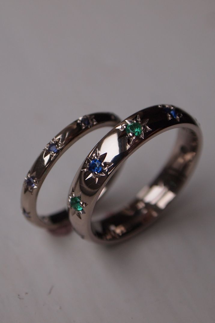 Wedding Bands By <a href="https://www.ellieair.co.uk/" rel="noopener" target="_blank">Ellie Air Jewellery</a>