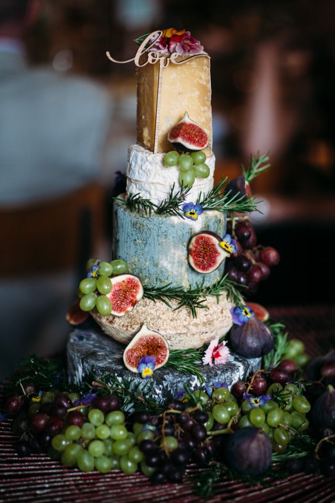 Wedding Cheese Tower // How To Create The Perfect Wedding Cheese Tower // Image By Joanna Bongard