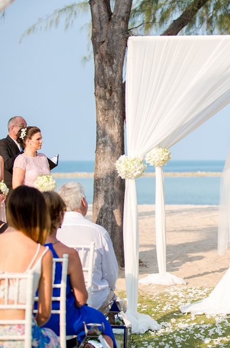 Lesbian wedding on the beach in Thailand