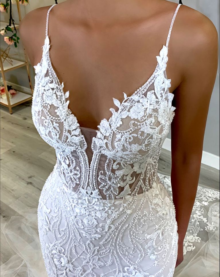 Paisley on sale wedding dress