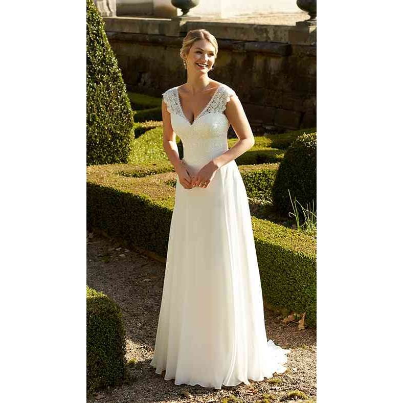 ivory wedding dress size 14