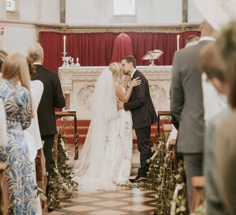 Church wedding ceremony 