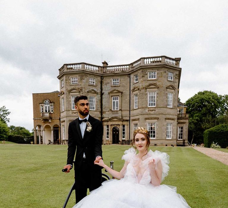 Inclusion revolution at Bourton Hall providing wedding inspiration for disabled and interabled couples in the wedding industry 