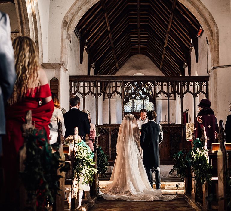 Norfolk church wedding ceremony