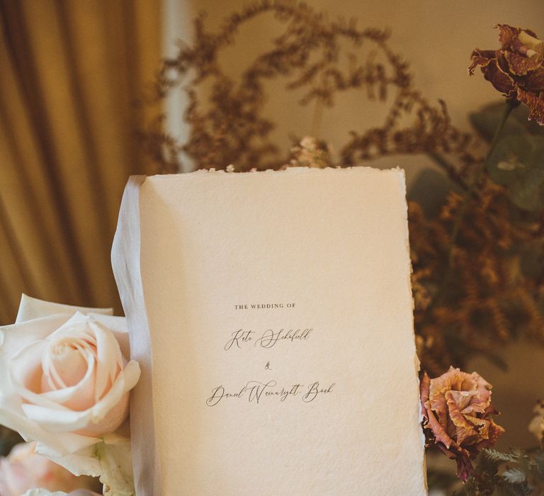 DIY wedding stationery 