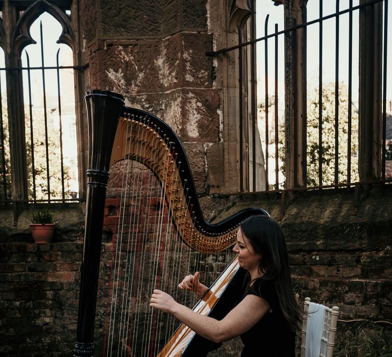 Harpist wedding ceremony music 