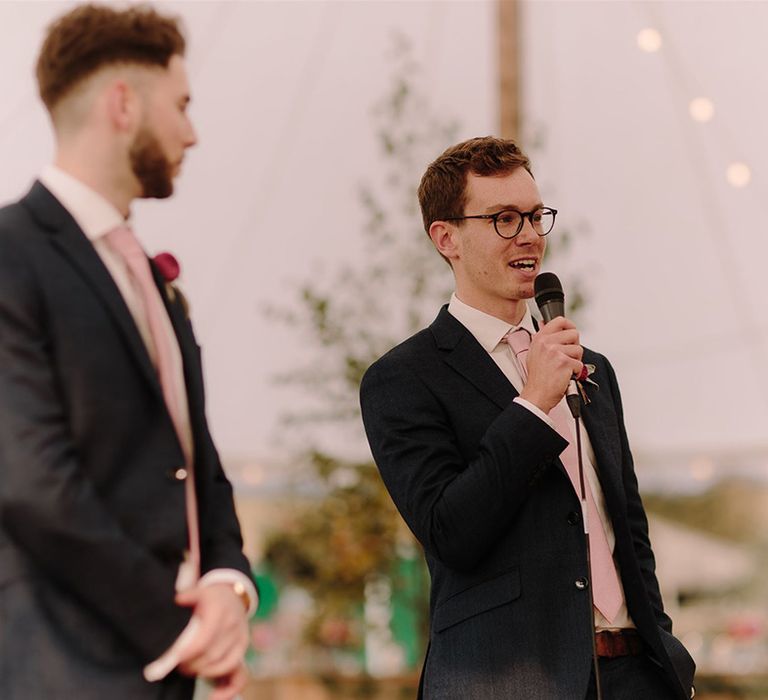 Groomsmen wedding speech