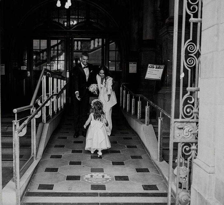 Intimate Sheffield registry office family wedding 