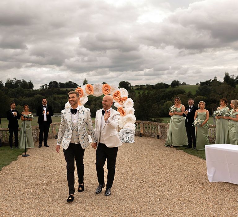 Orchardleigh Estate country house wedding in the South West of England 