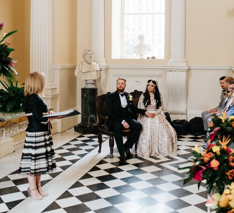 Syon Park wedding ceremony