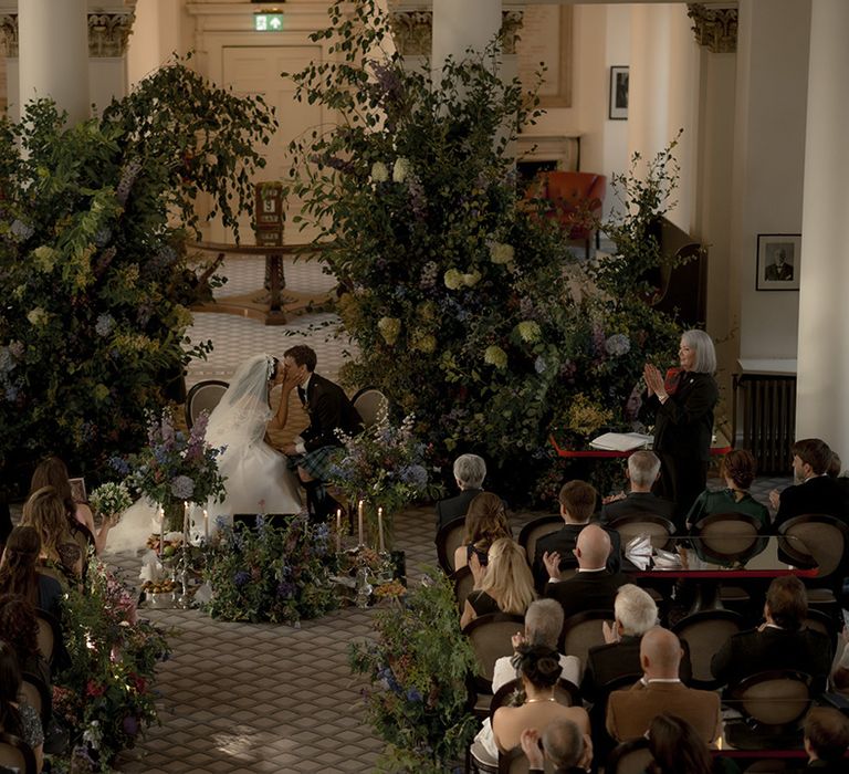 Signet Library wedding in Edinburgh 