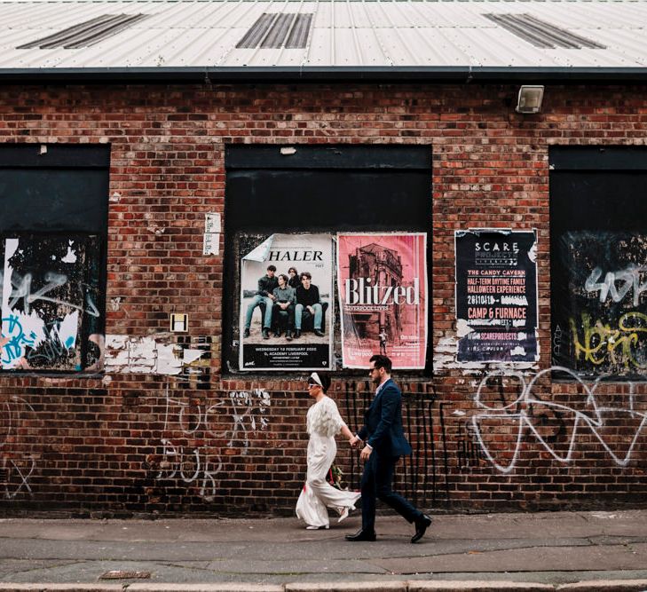 Liverpool city wedding portraits 