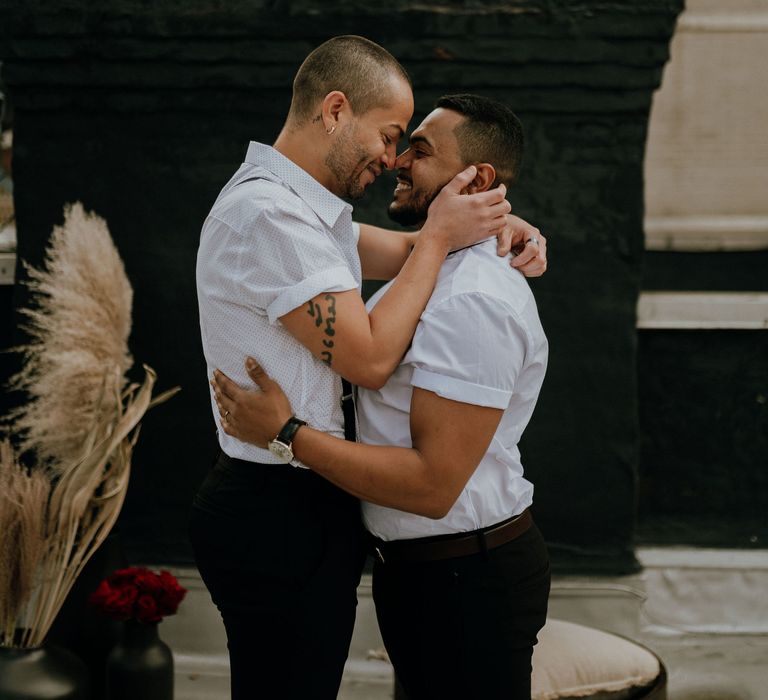 New York rooftop elopement