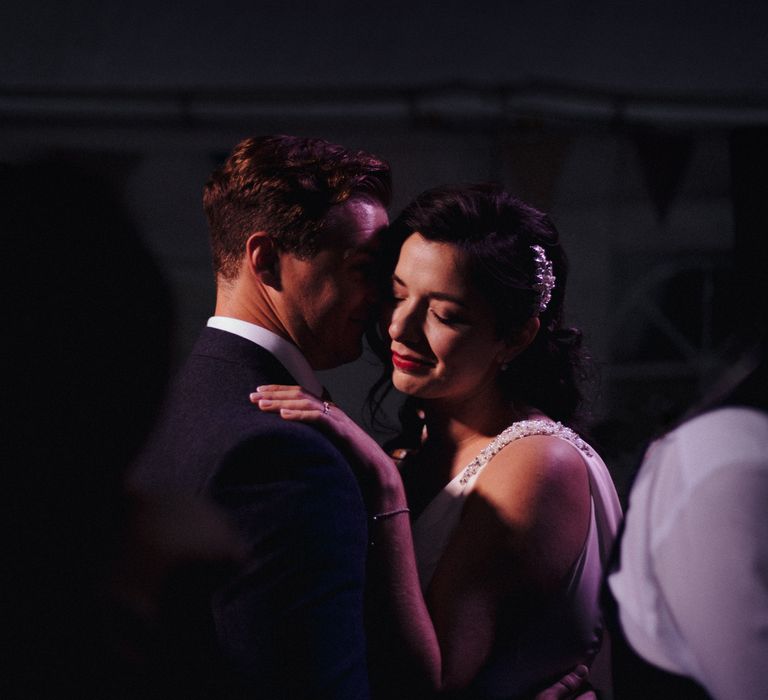 Bride & groom first dance together 