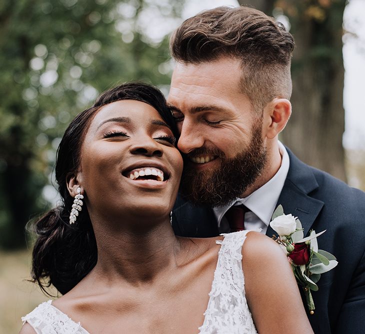 Black bridal makeup with light brown eyeshadow and false eyelashes | Harmonie photography