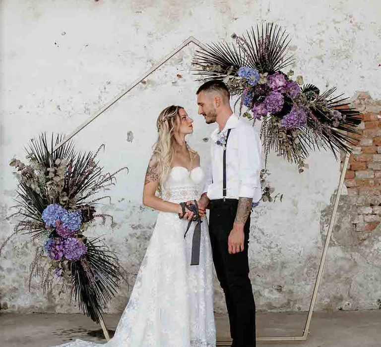 Hydrangea wedding flowers for bride 