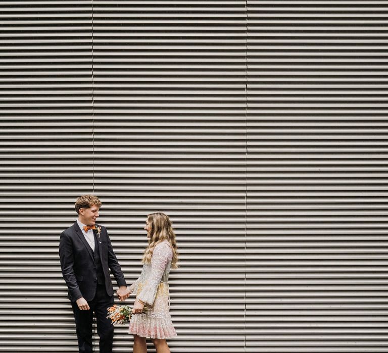 Street wedding day photography in Manchester 