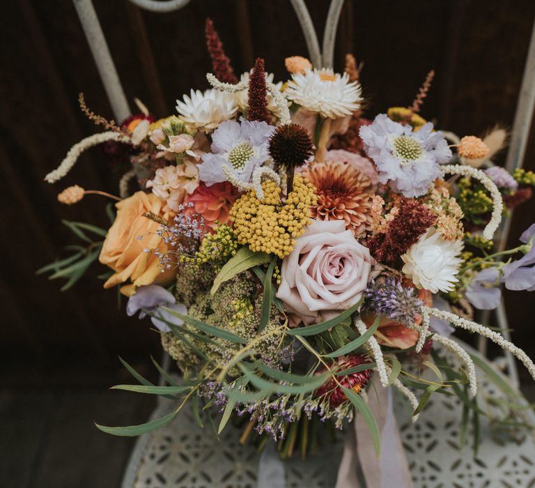 Beautiful pastel bouquet for bride