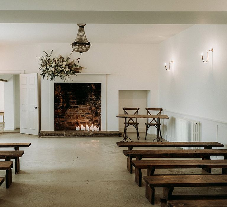 Minimalist and simple wedding venue in Lincolnshire 