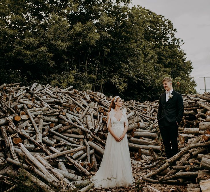 Bride and groom portrait by Irene Yap Weddings 