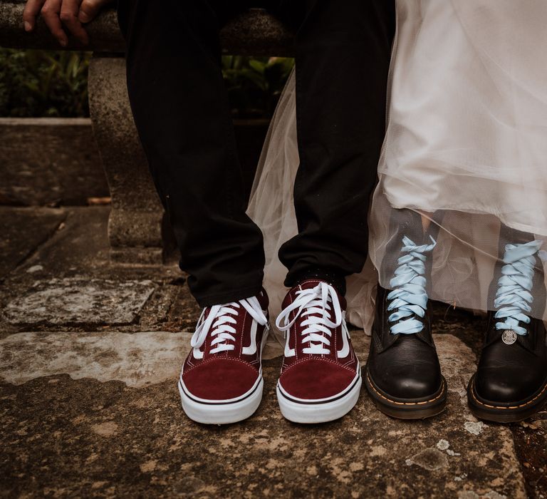 Personalised vans and wedding Dr Martens 