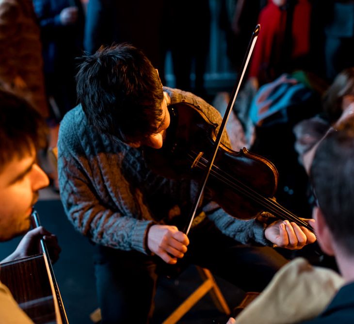 Violinist at wedding in London