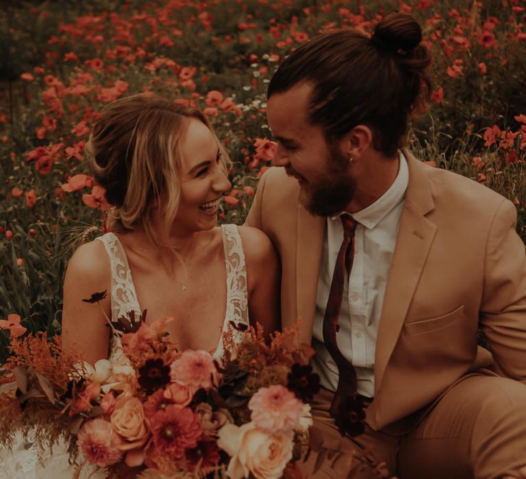 Intimate wedding portrait by Esme Whiteside Photography 