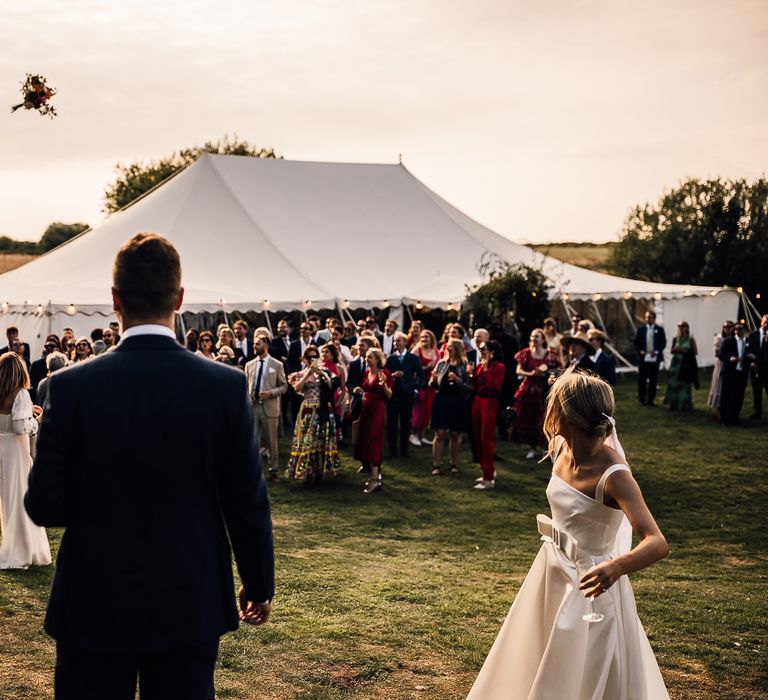 DIY marquee wedding in Norfolk