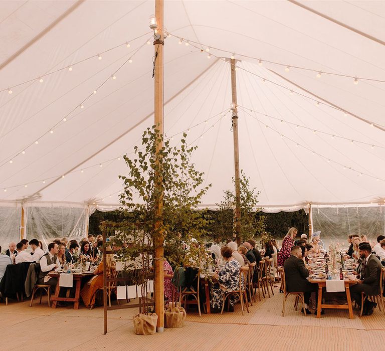 Marquee wedding at White Pond Farm Wedding venue