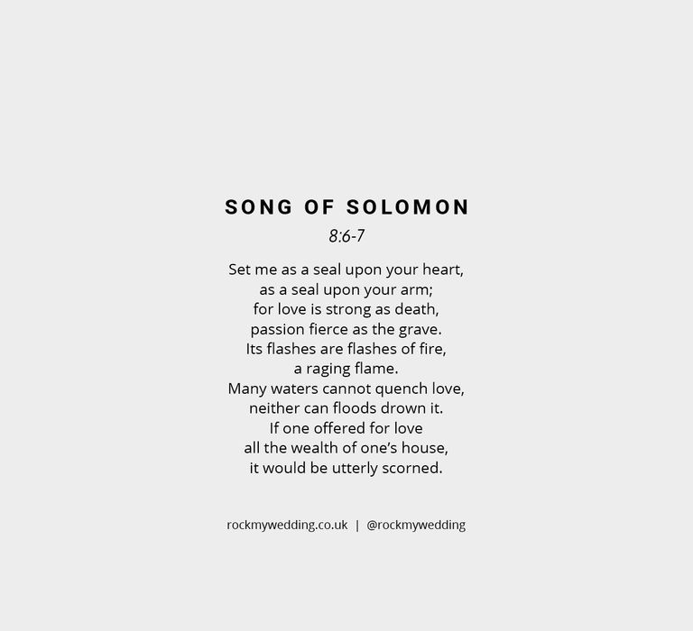 Song of Solomon 8:6-7