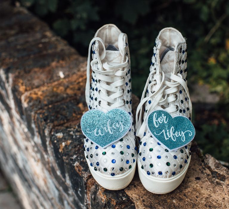 Personalised DIY platform complete with sparkles and hearts