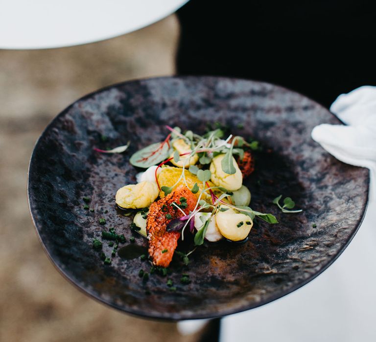 Catering for black-tie three course meal 